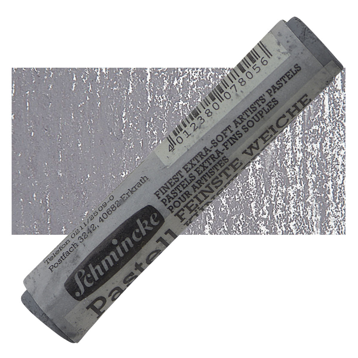 Schmincke Soft Pastel - Cold Gray M pastel and swatch
