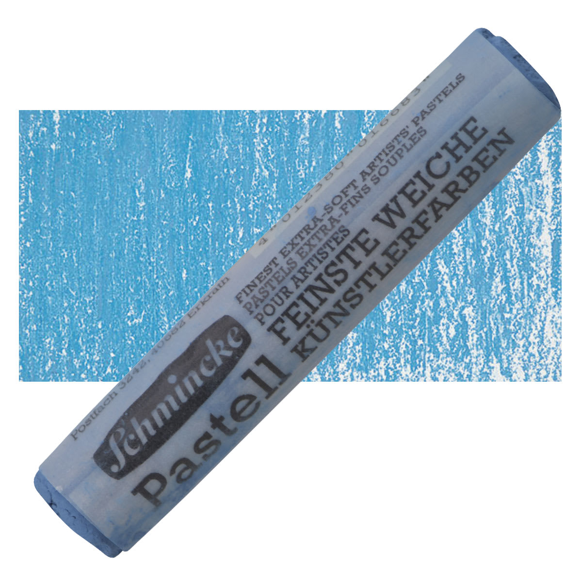 Schmincke Soft Pastel - Greenish Blue D pastel and swatch
