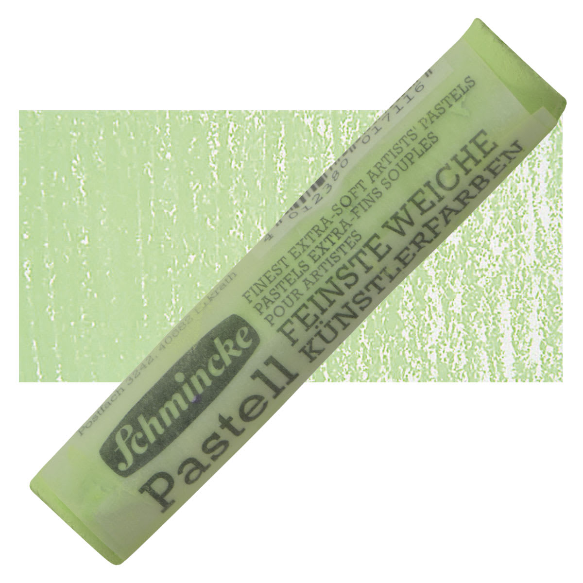 Schmincke Soft Pastel - May Green O pastel and swatch