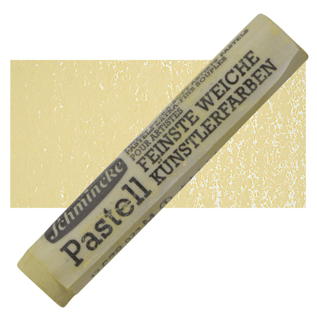 Schmincke Soft Pastel - Olive Ochre Deep M pastel and swatch
