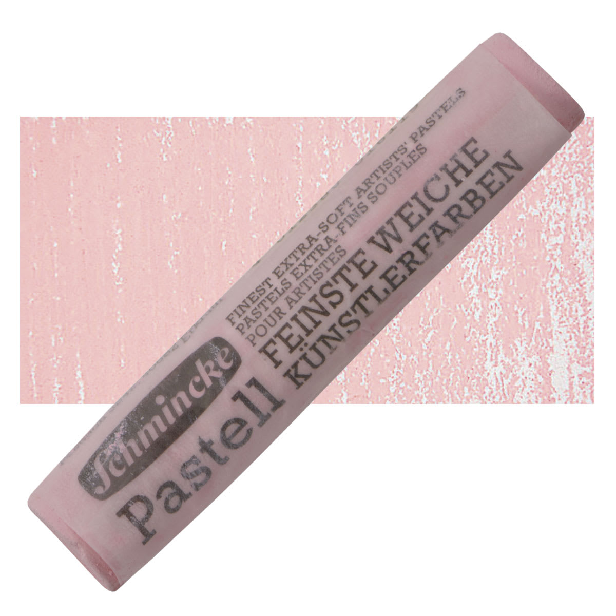 Schmincke Soft Pastel - Permanent Red 3 Deep O pastel and swatch