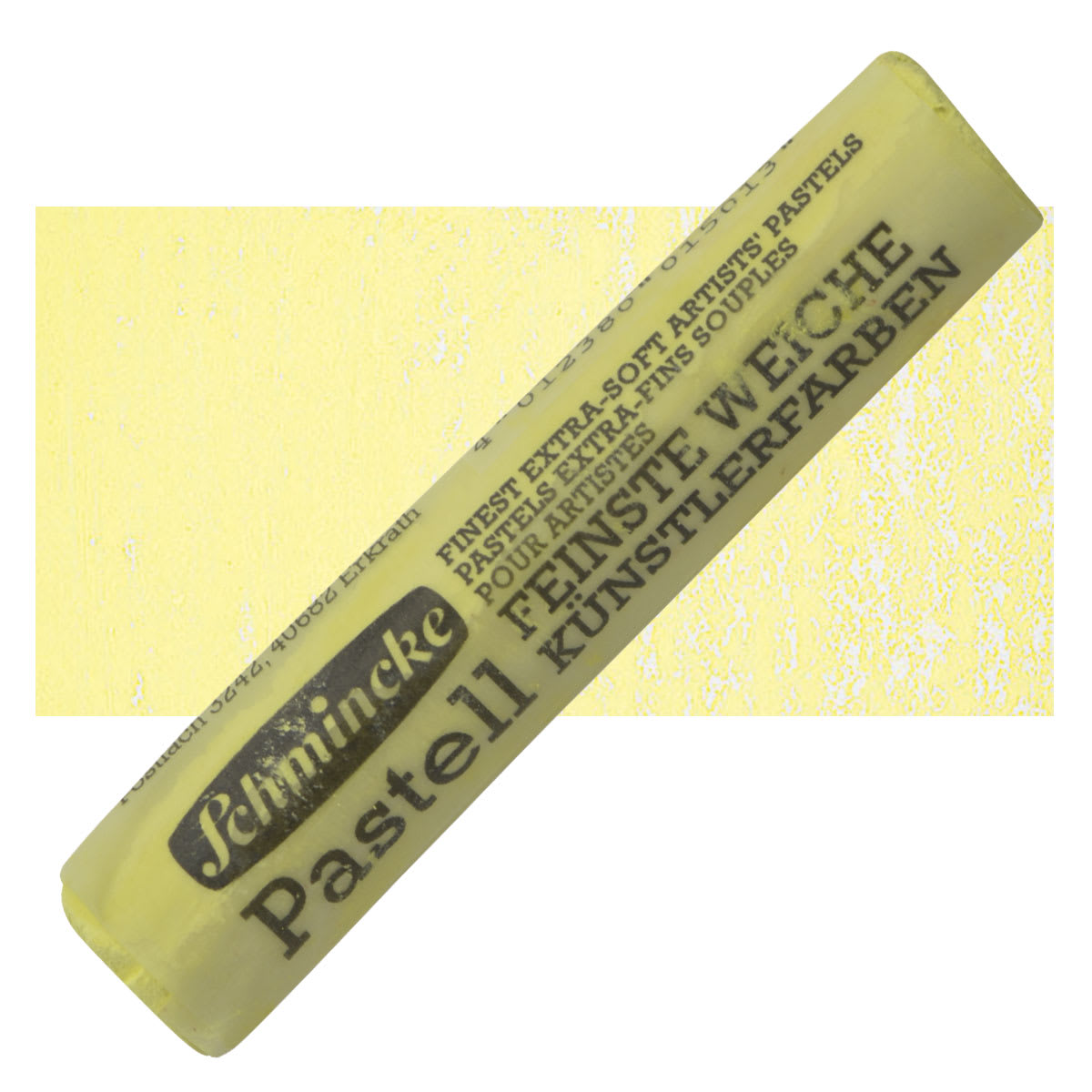 Schmincke Soft Pastel - Permanent Yellow 2 Light O pastel and swatch