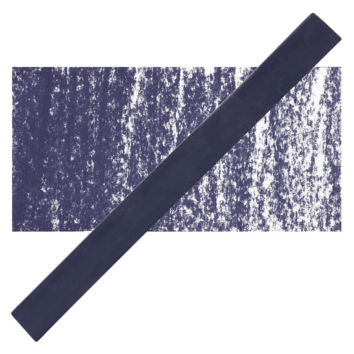 Cretacolor Pastel Carre Hard Pastel - Paynes Gray pastel and swatch