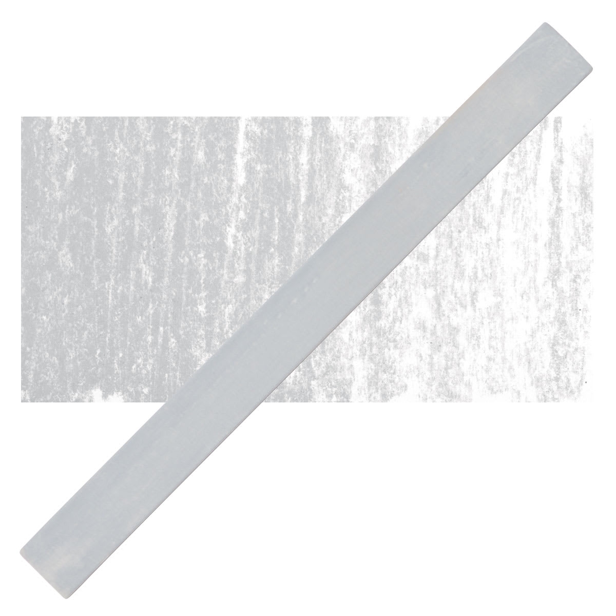 Cretacolor Pastel Carre Hard Pastels - Silver pastel and swatch
