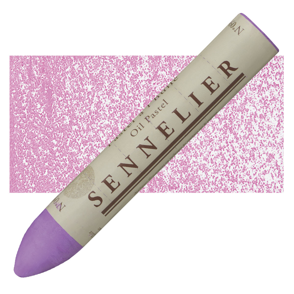 Sennelier Oil Pastel Grand - Cobalt Violet Light Hue oil pastel and swatch
