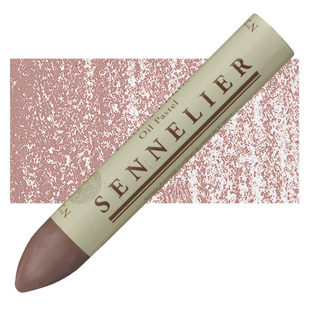 Sennelier Oil Pastel Grand - Mummy oil pastel and swatch