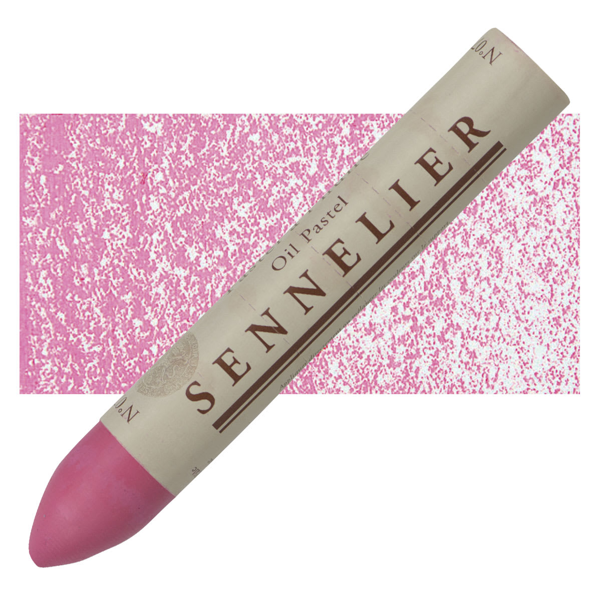 Sennelier Oil Pastel Grand - Pale Pink Madder Lake oil pastel and swatch
