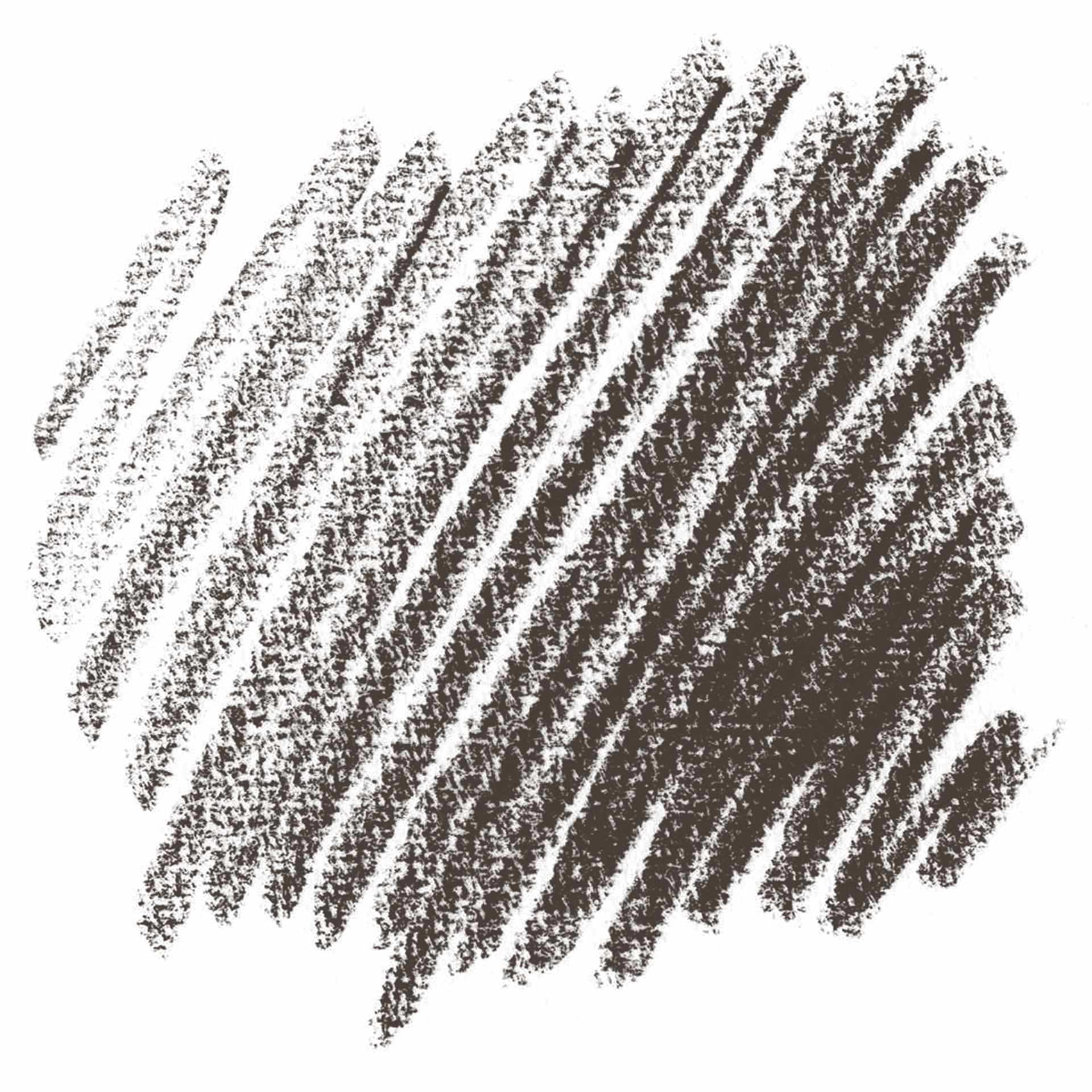 Conté à Paris Colour Pastel Carré - Brown Grey 81, scribble swatch