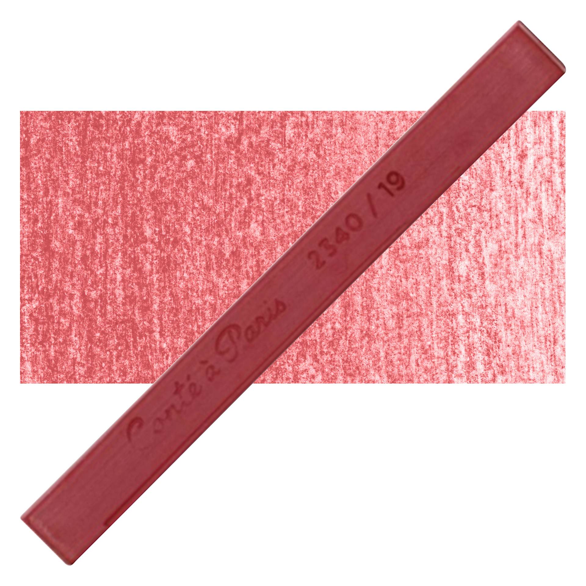 Conté à Paris Colour Pastel Carré - Purple 19, Single Carré and swatch