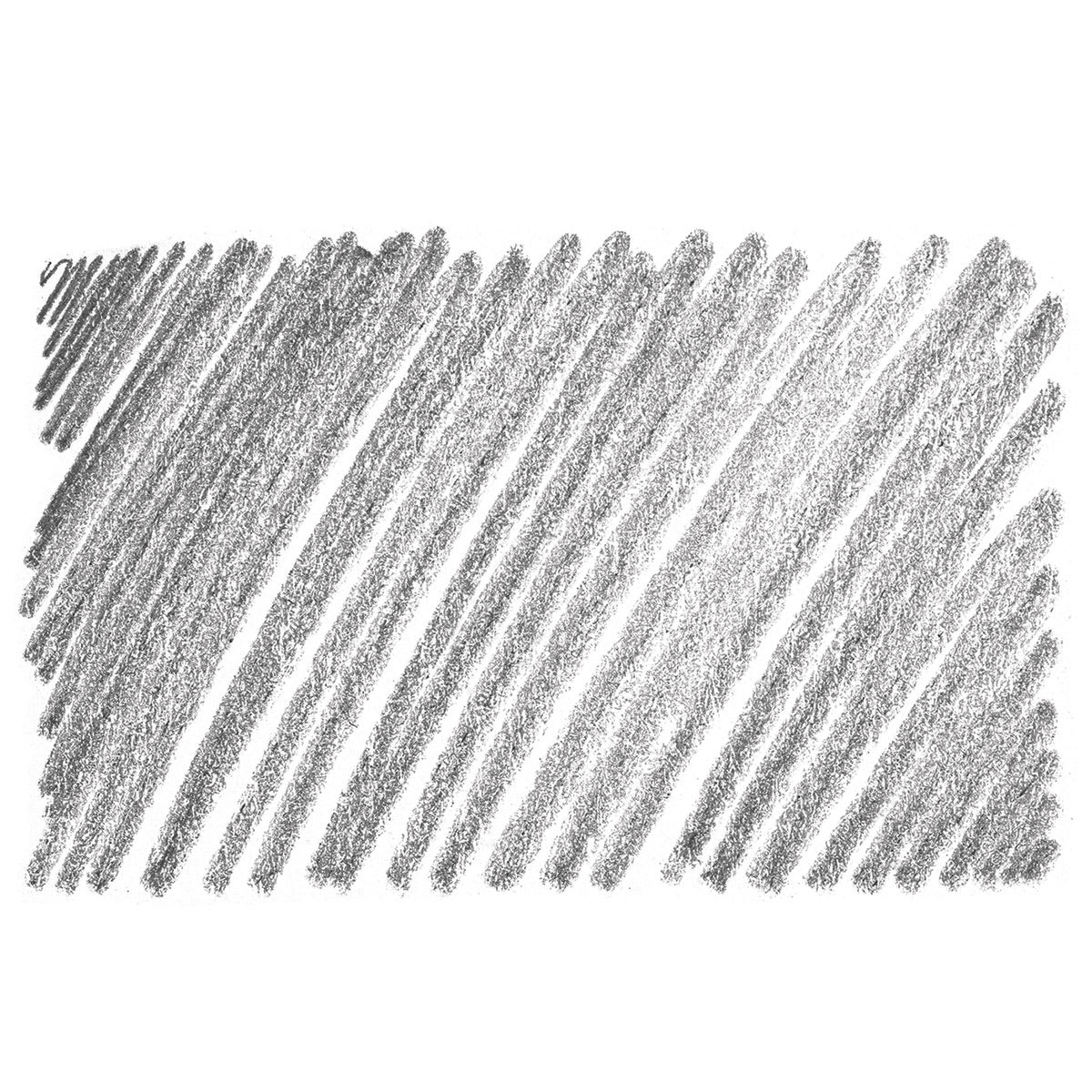 General's Kimberly Graphite Pencils Set - Art Pencil Kit, swatch of the Ebony Layout pencil