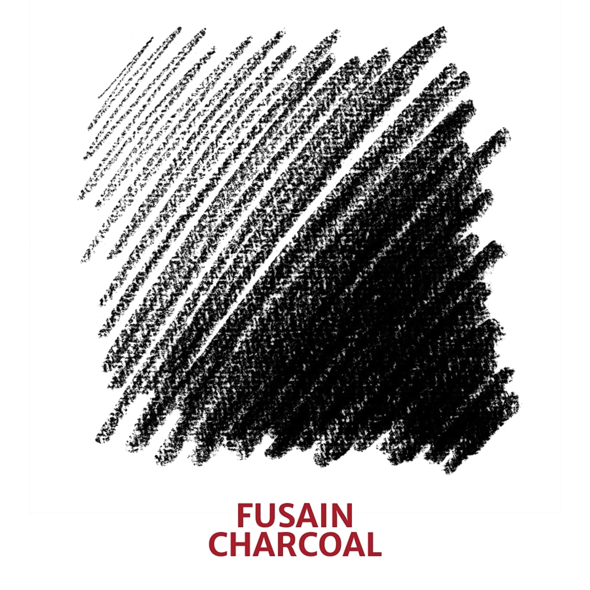 Conté à Paris Sketching Pencil - Charcoal, Set of 2, swatch