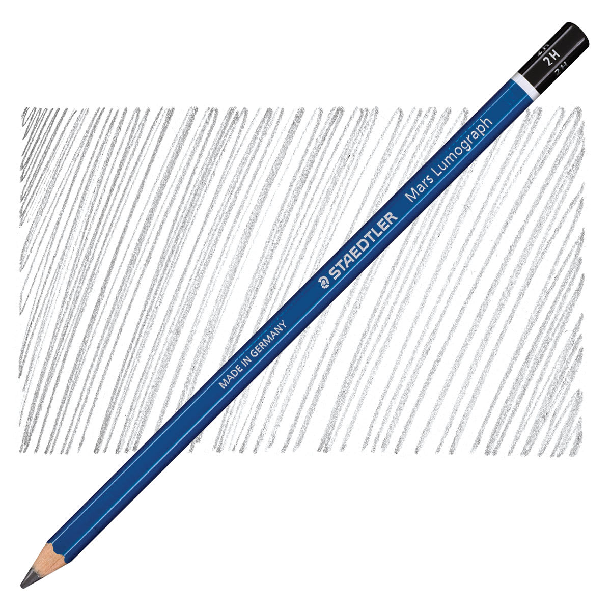 Staedtler Lumograph Drawing and Sketching Pencil - 2H pencil and swatch