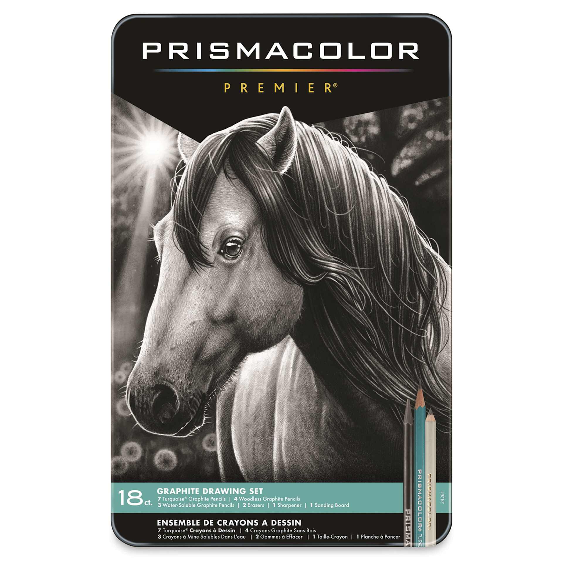 Prismacolor Graphite Drawing Set - Graphite, Set of 18 | BLICK Art