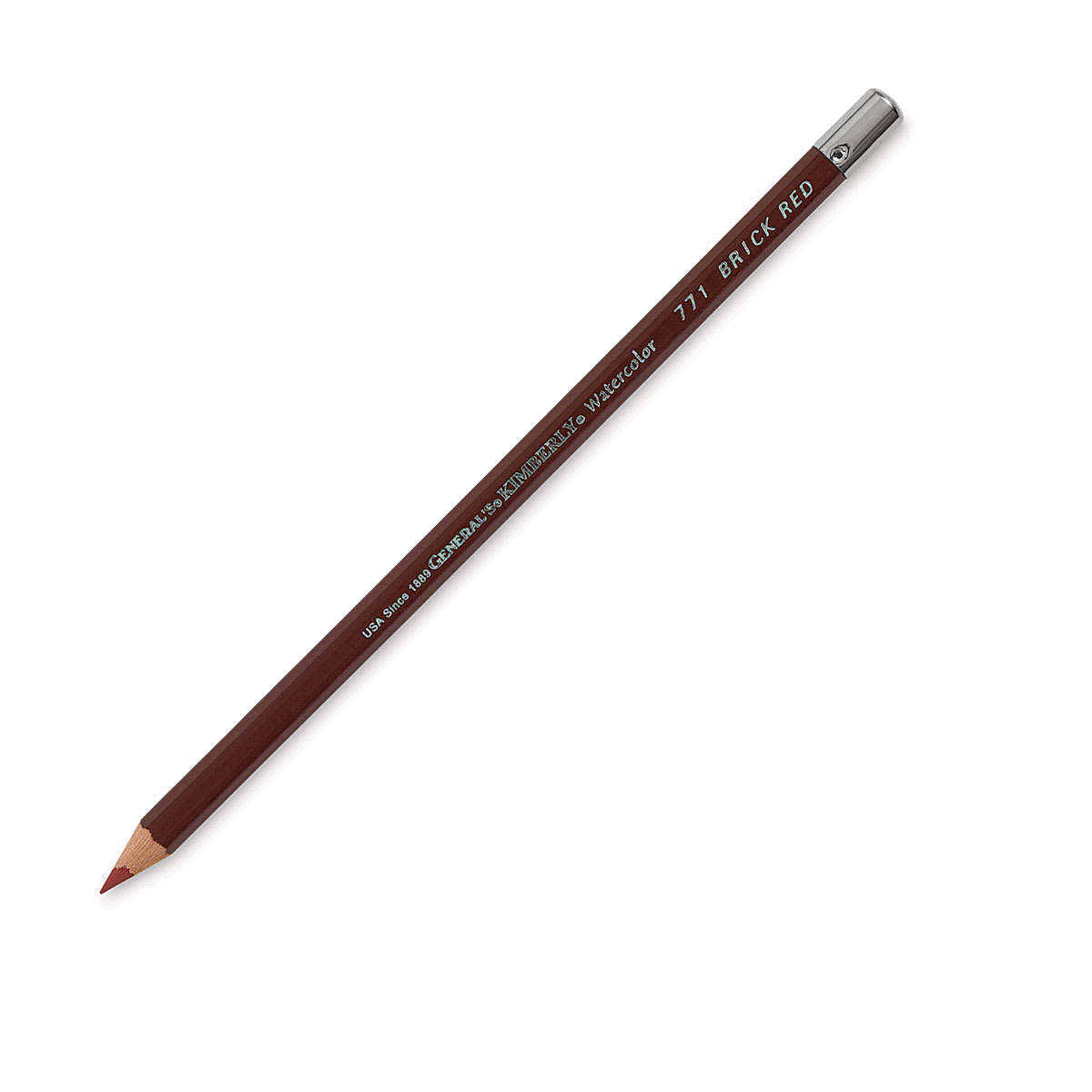 General's Kimberly Watercolor Pencil - Brick Red