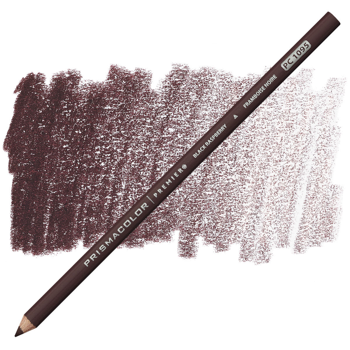 Prismacolor Premier Colored Pencil  - Black Raspberry pencil and swatch