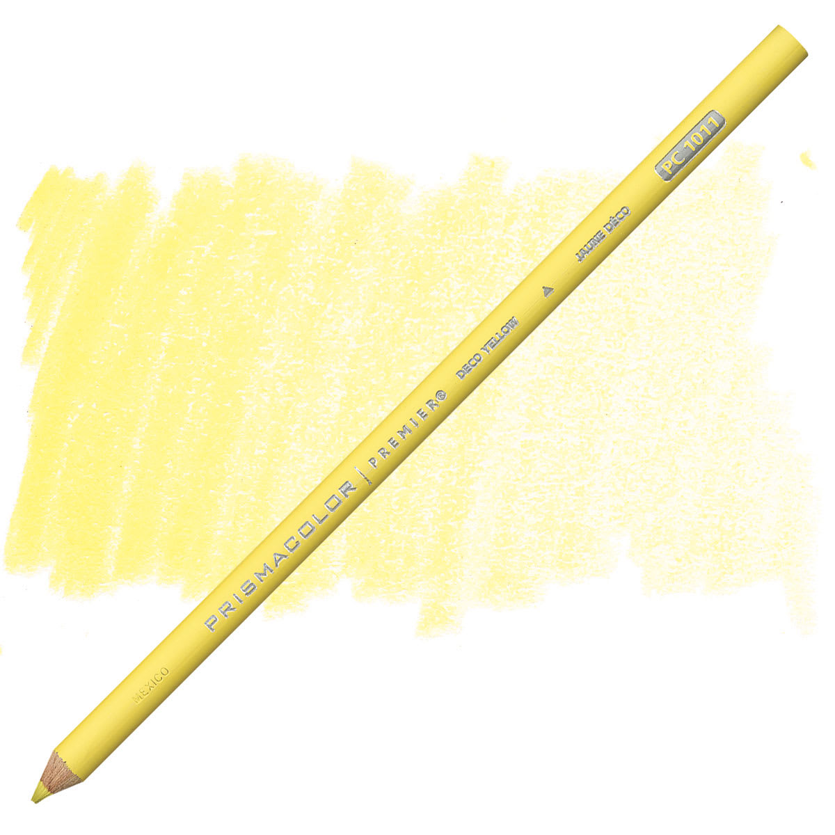 Prismacolor Premier Colored Pencil  - Deco Yellow pencil and swatch