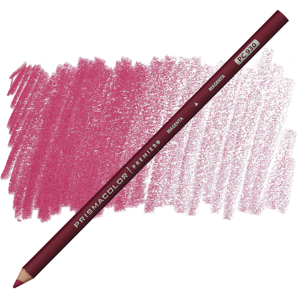 Prismacolor Premier Colored Pencil - Magenta pencil and swatch