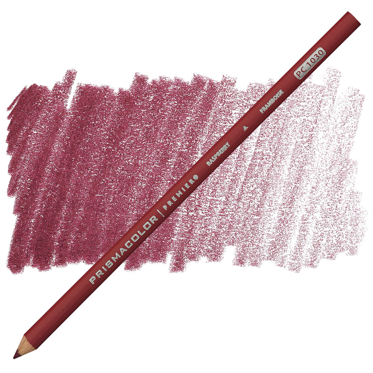 Prismacolor Premier Colored Pencil - Raspberry pencil and swatch