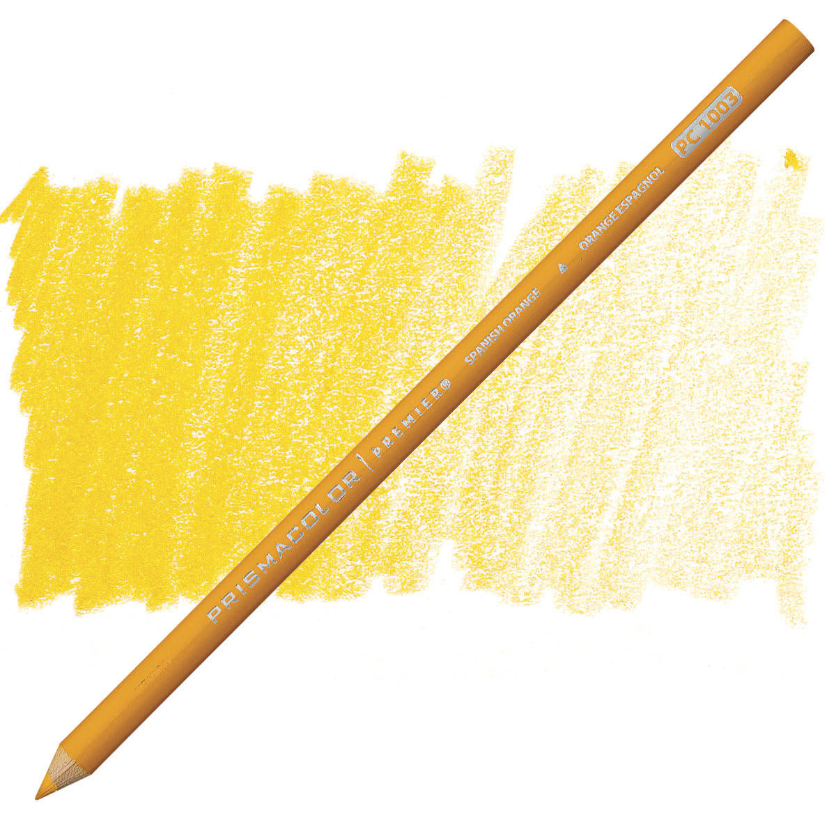 Prismacolor Premier Colored Pencil  - Spanish Orange pencil and swatch