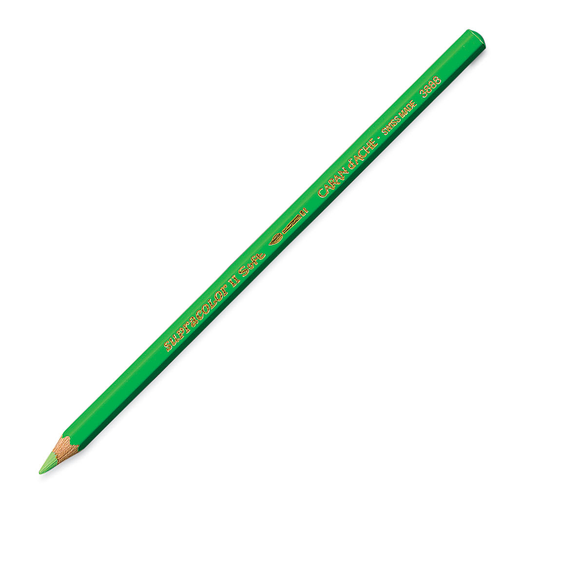 Caran d'Ache Supracolor Soft Aquarelle Pencil - Yellow Green