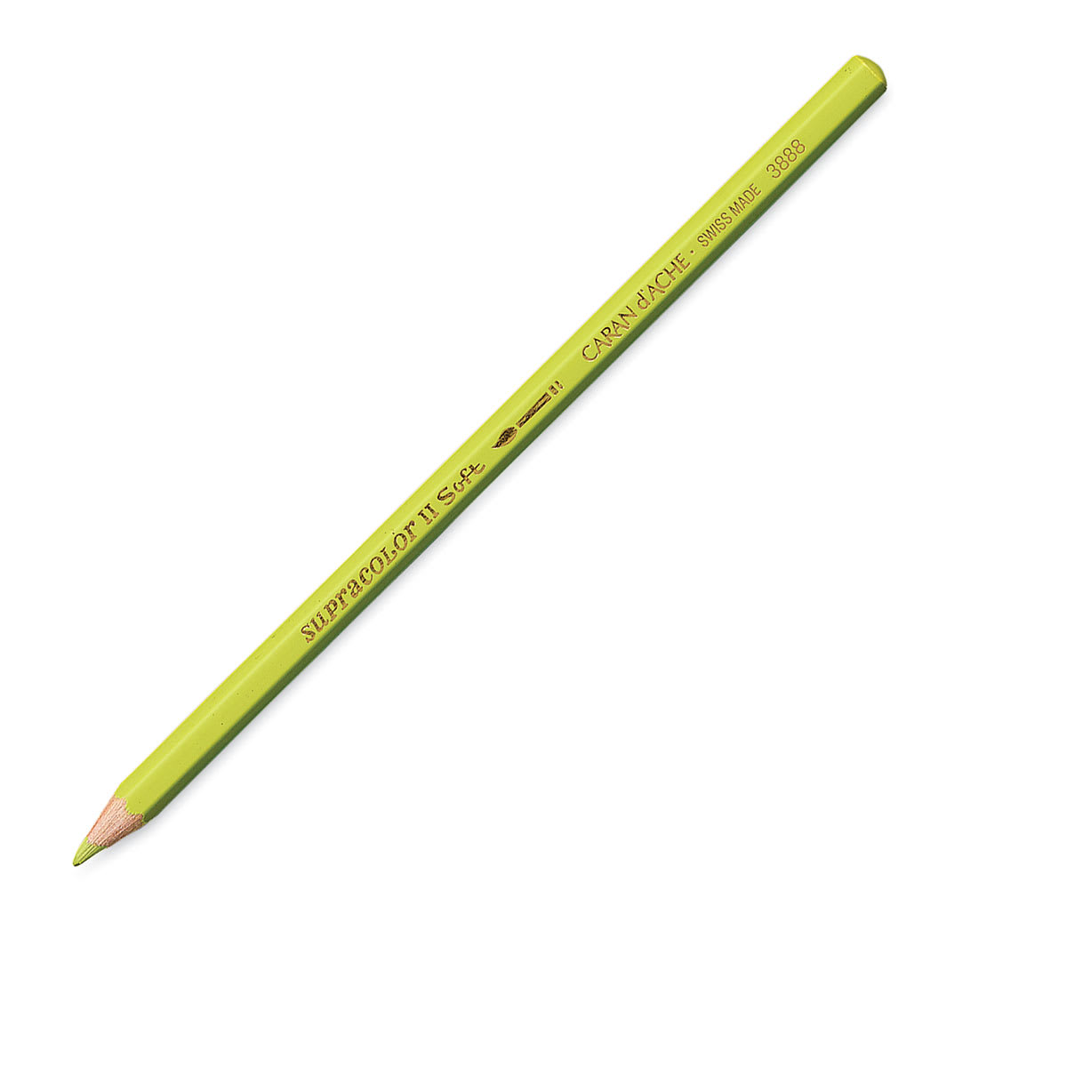 Caran d'Ache Supracolor Soft Aquarelle Pencil - Olive Yellow