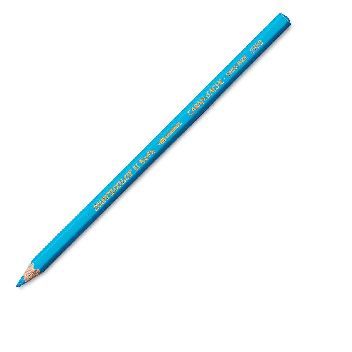 Caran d'Ache Supracolor Soft Aquarelle Pencil - Light Blue