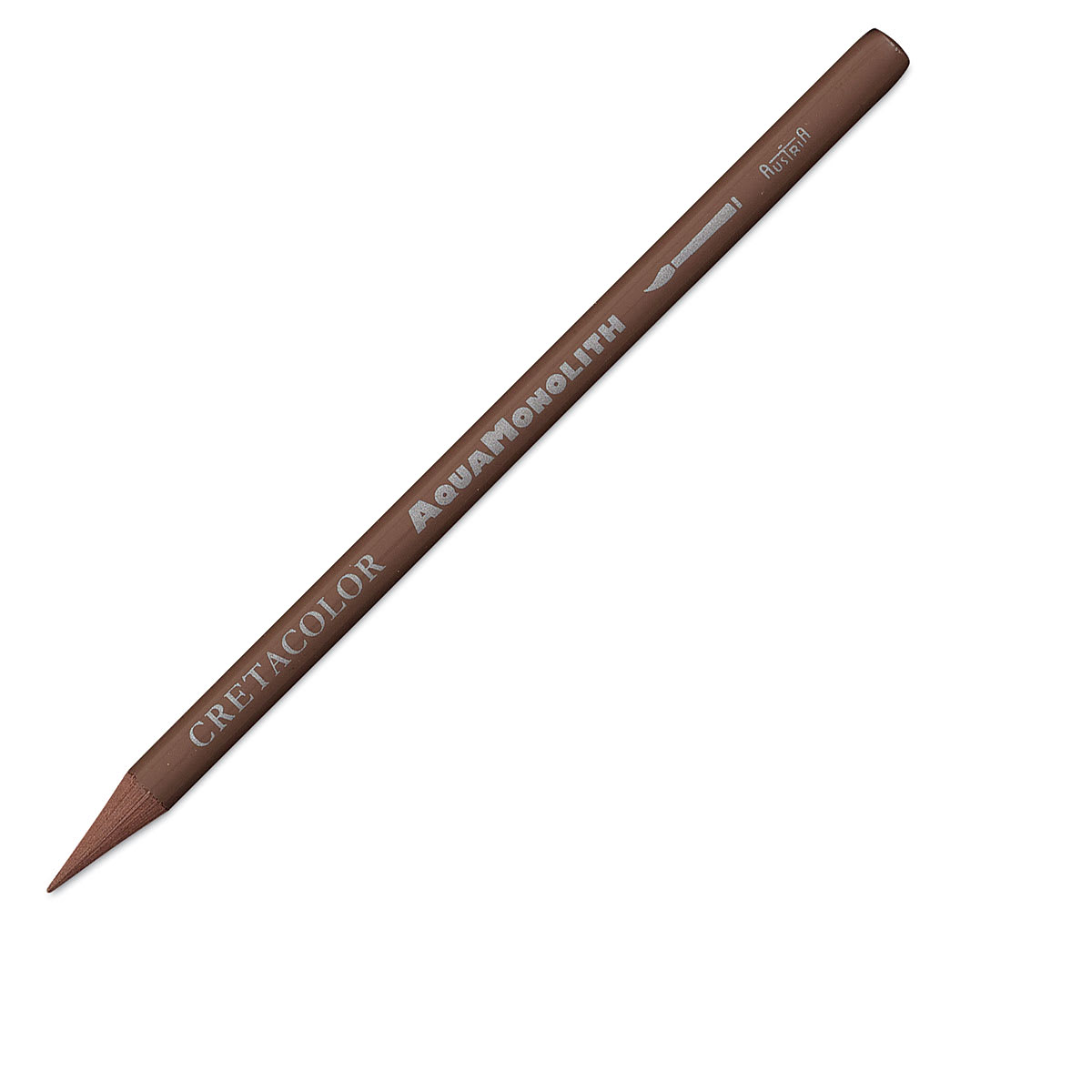Cretacolor Aqua Monolith Woodless Watercolor Pencil - Chestnut Brown