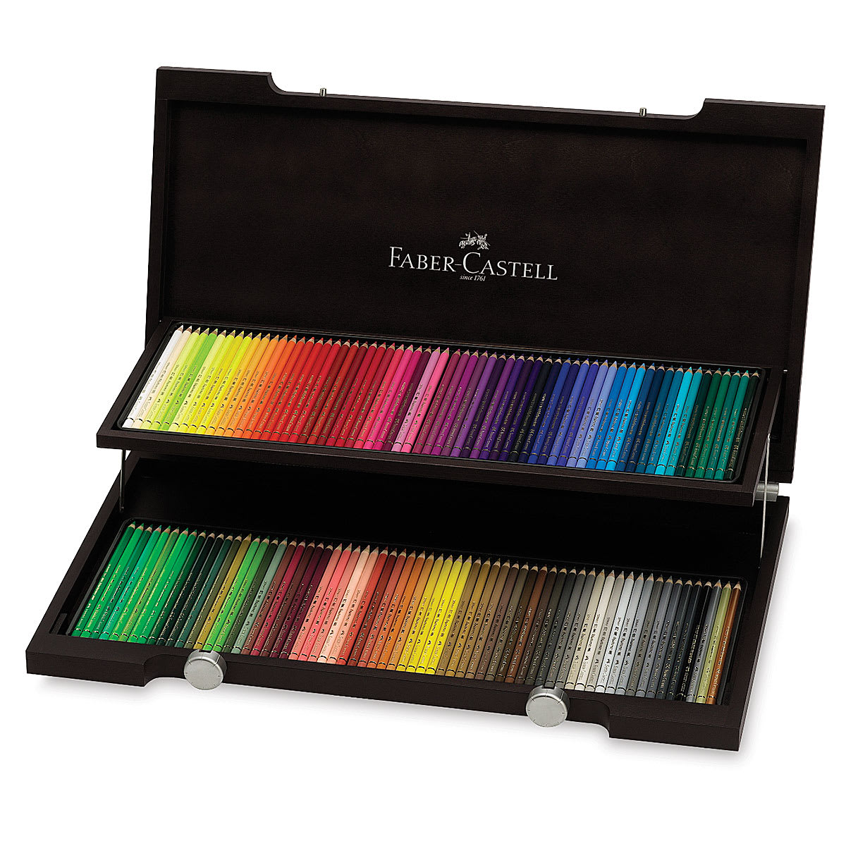 Faber-Castell Polychromos Pencil Set - Wood Box, Set of 120 Faber-Castell Polychromos Pencil Set - Wood Box, Set of 120
