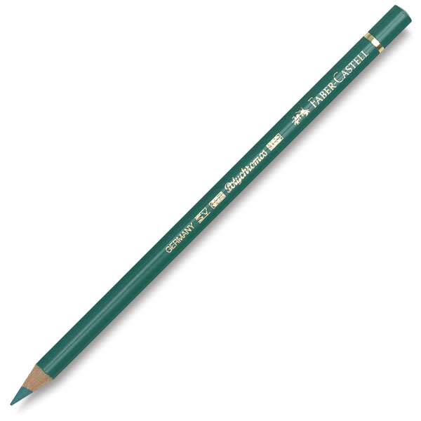 Faber-Castell Polychromos Pencil, green. Faber-Castell Polychromos Pencil, green.