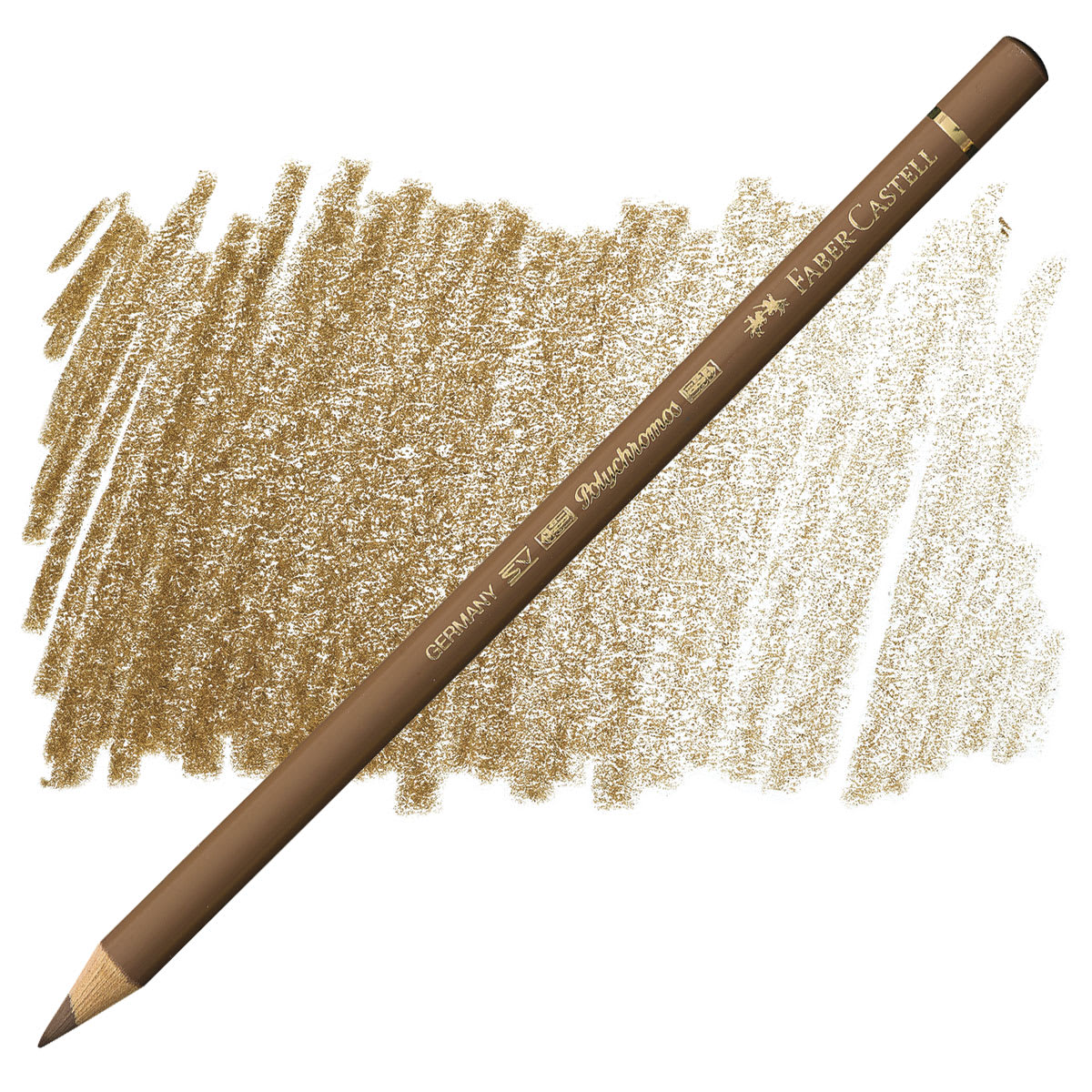 Faber-Castell Polychromos Pencil - Bistre pencil and swatch
