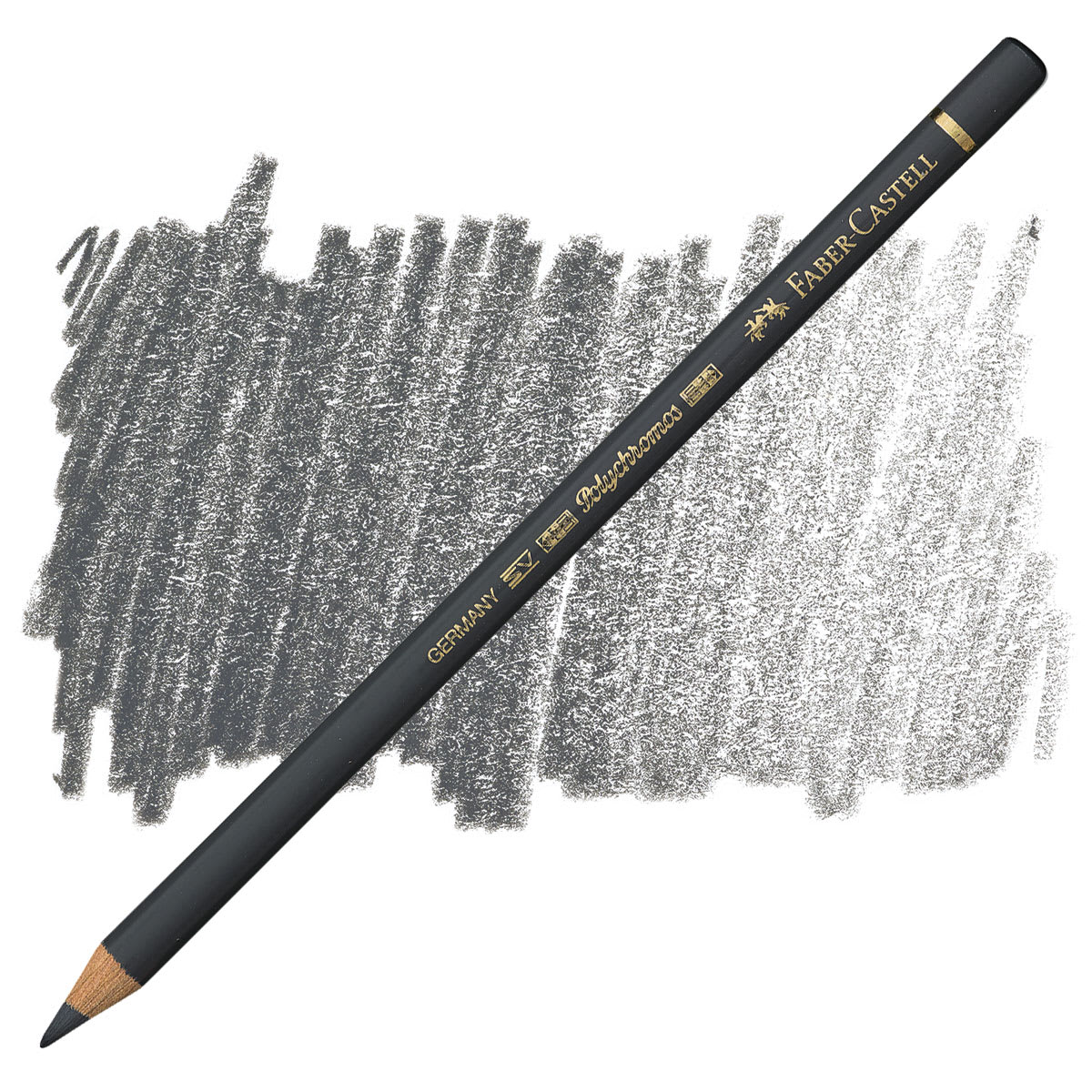 Faber-Castell Polychromos Pencil - Cold Gray VI pencil and swatch
