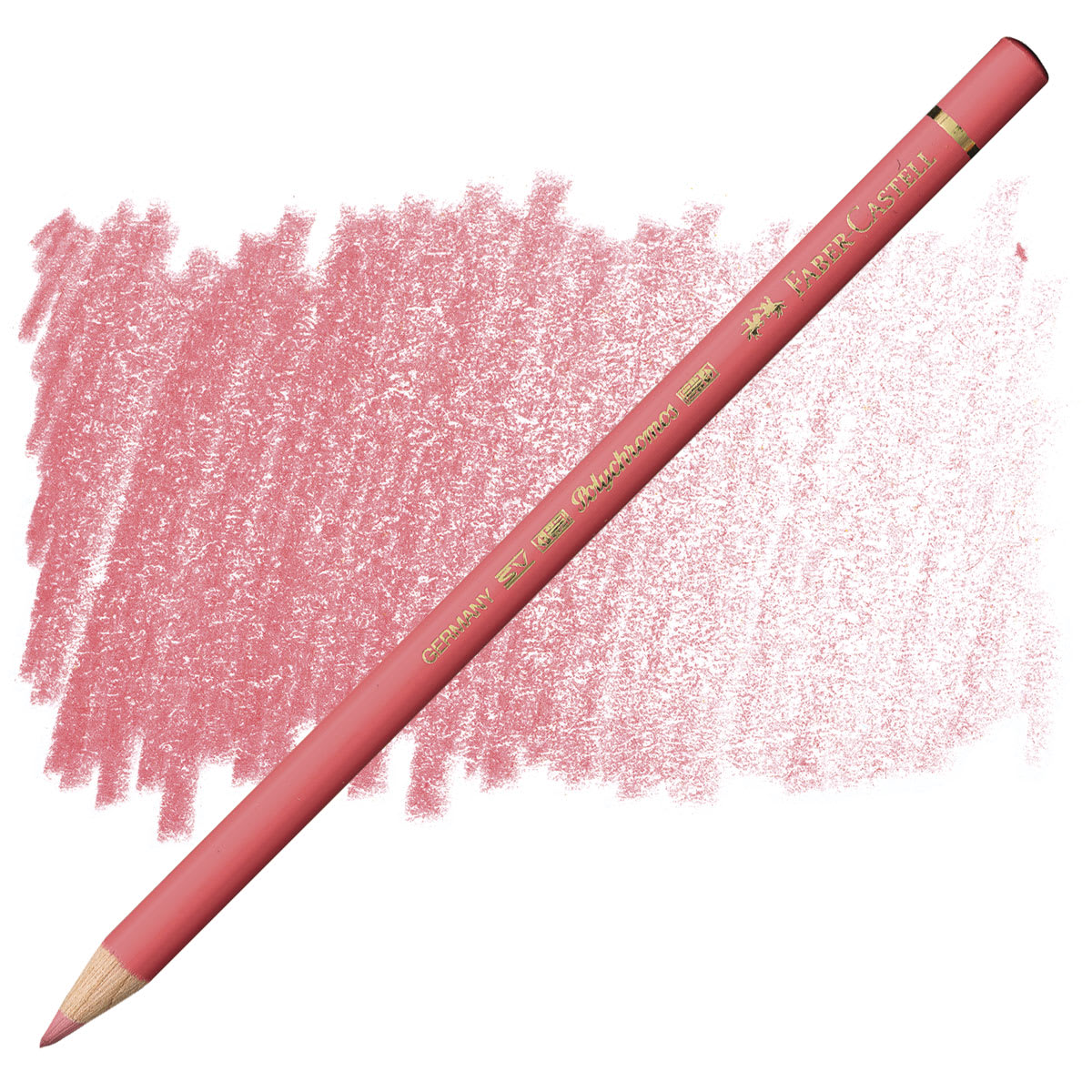 Faber-Castell Polychromos Pencil - Salmon pencil and swatch