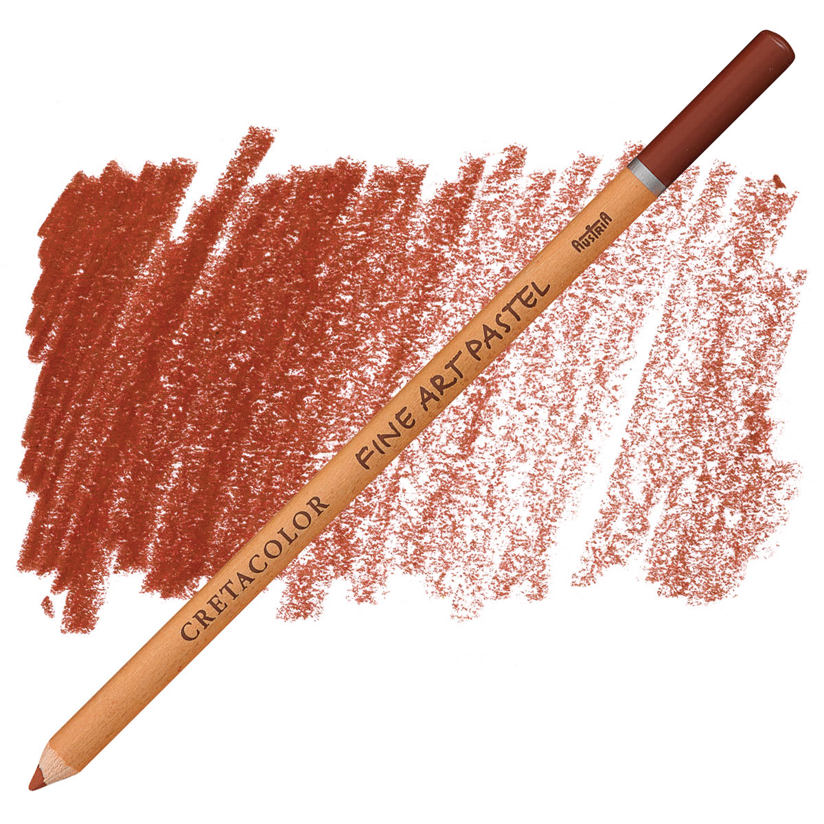 Cretacolor Fine Art Pastel Pencil - Sienna pencil and swatch