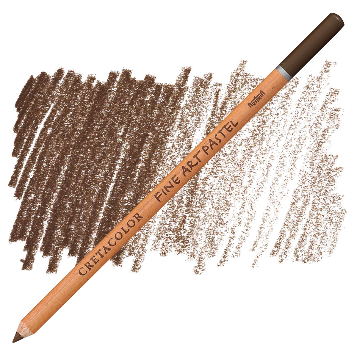 Cretacolor Fine Art Pastel Pencil - Vandycke Brown pencil and swatch