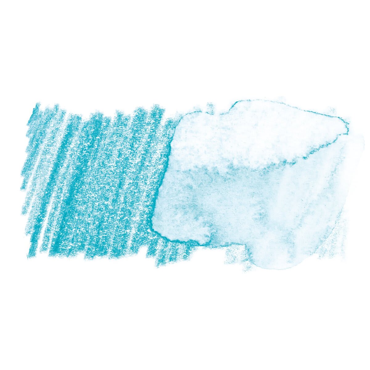 Faber-Castell Albrecht Durer Watercolor Pencil - Light Cobalt Turquoise swatch