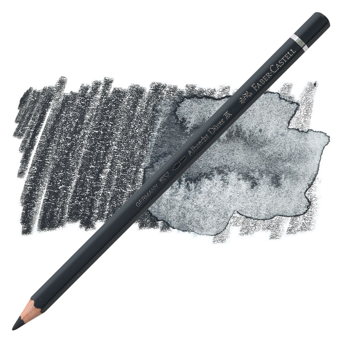 Faber-Castell Albrecht Durer Watercolor Pencil - Payne's Gray pencil and swatch