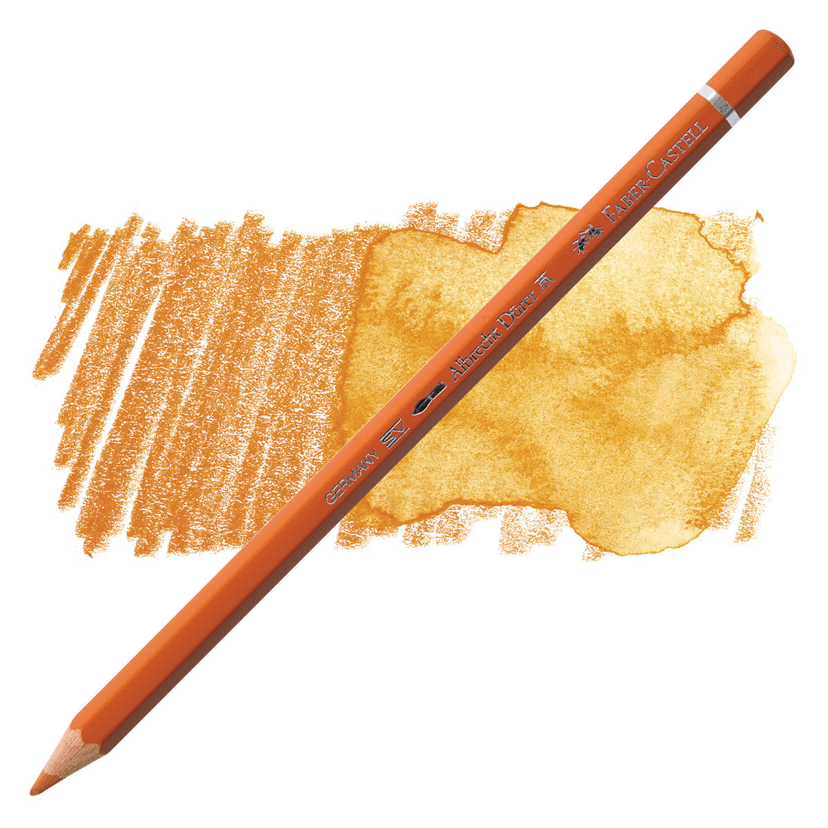 Faber-Castell Albrecht Durer Watercolor Pencil - Terracotta pencil and swatch