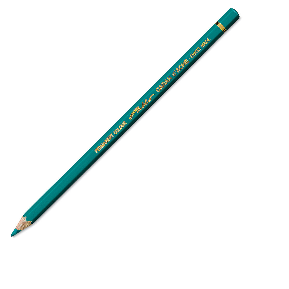 Caran d'Ache Pablo Colored Pencil - Greenish Blue