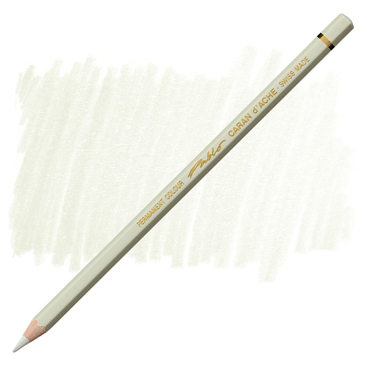 Caran d'Ache Pablo Colored Pencil - Ash Gray pencil and swatch