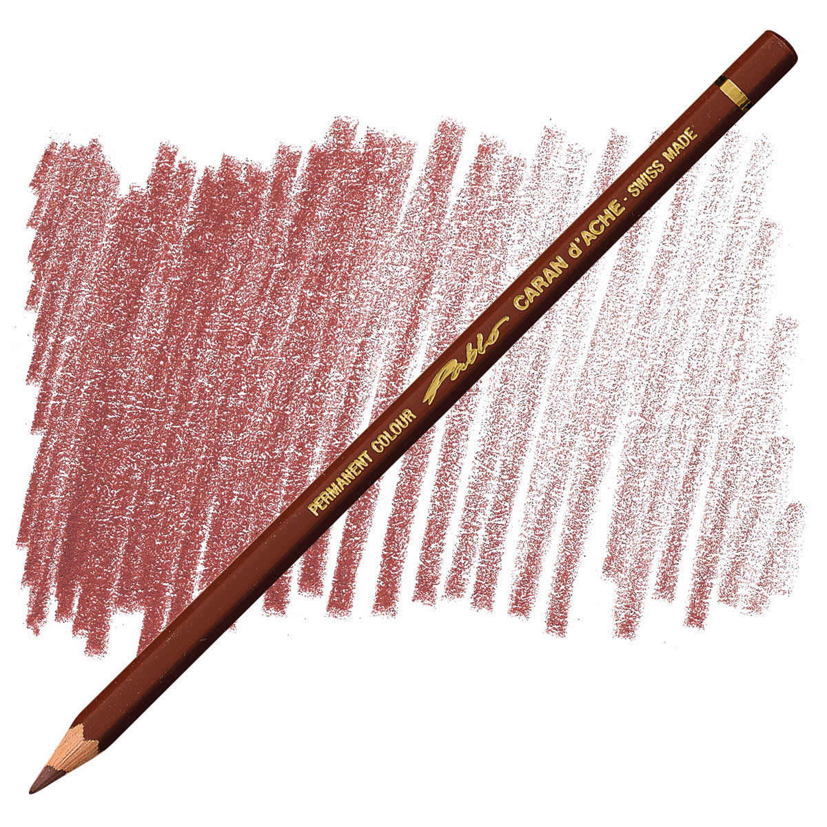 Caran d'Ache Pablo Colored Pencil - Brown pencil and swatch