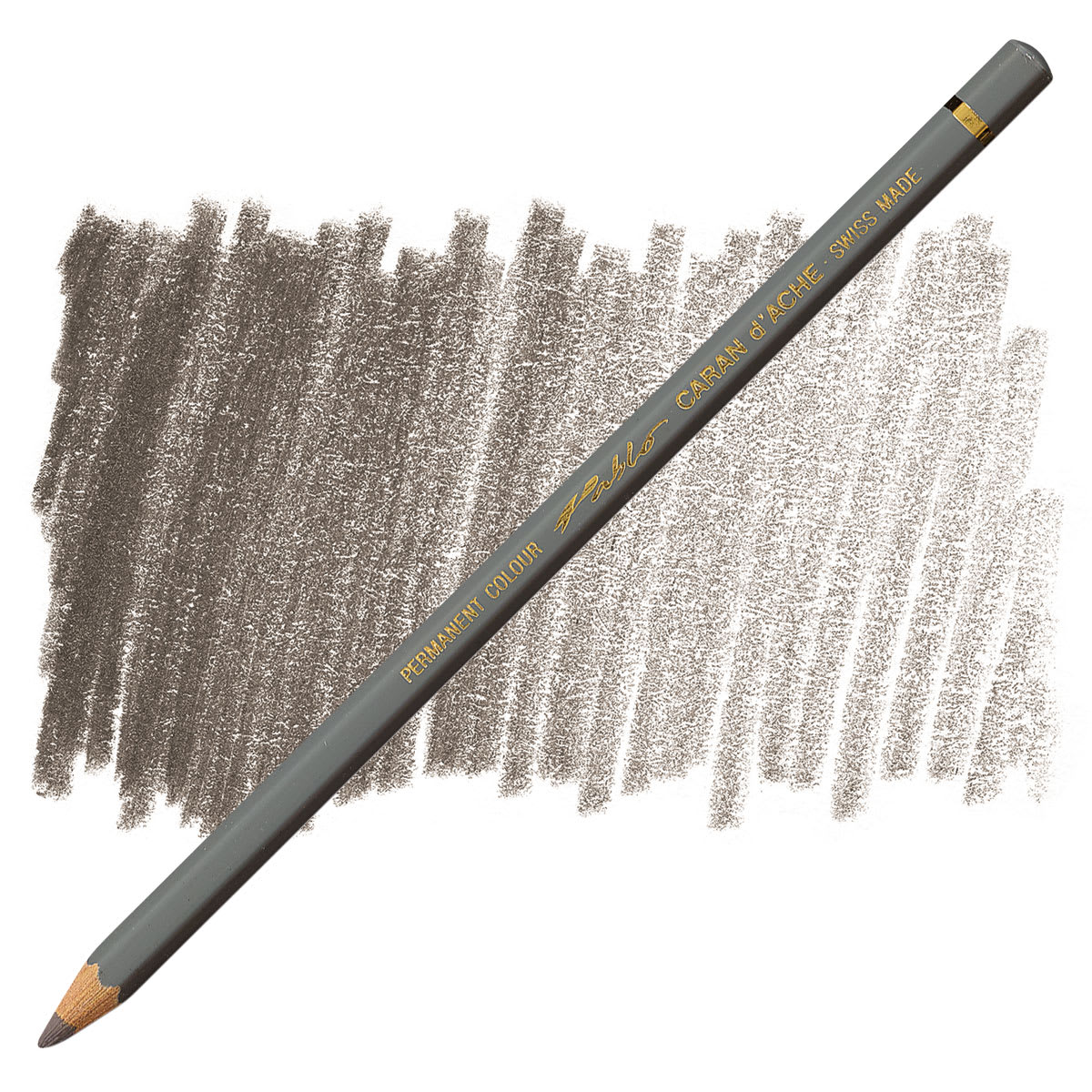 Caran d'Ache Pablo Colored Pencil - Cocoa pencil and swatch