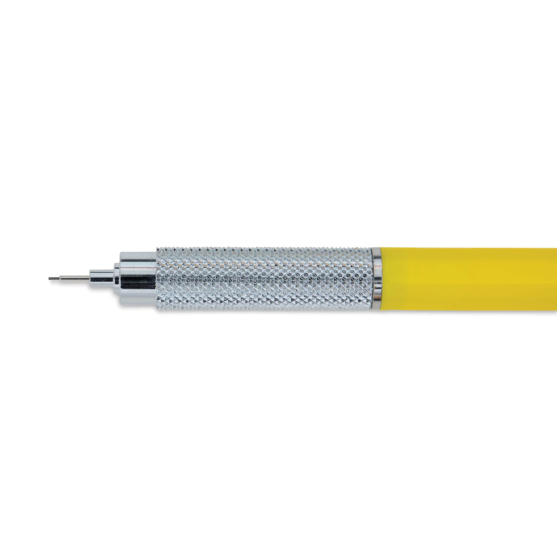 Alvin Draft/Matic Drafting Pencil - 0.3 mm Tip, Yellow close-up of lead