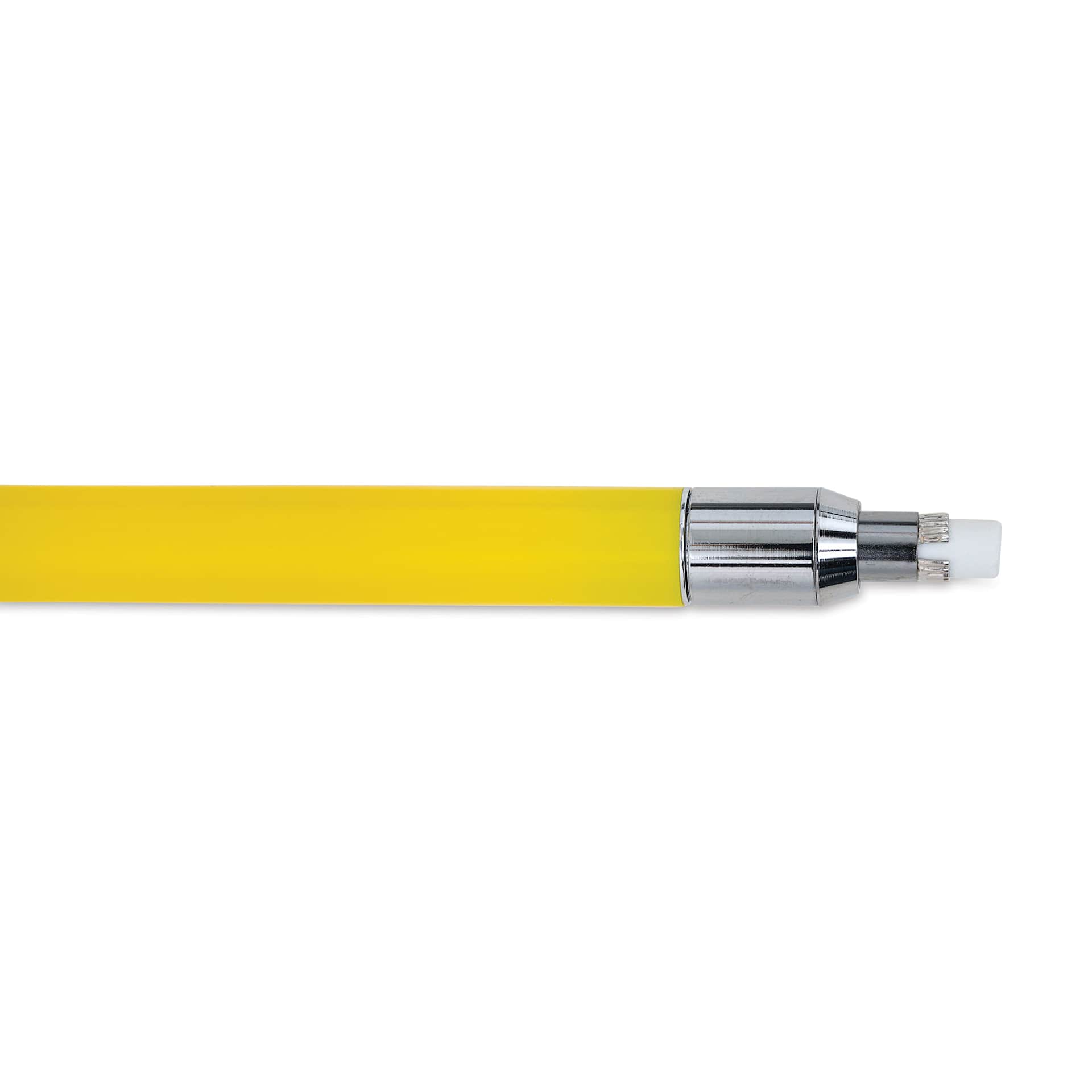 Alvin Draft/Matic Drafting Pencil - 0.3 mm Tip, Yellow close-up of eraser Alvin Draft/Matic Drafting Pencil - 0.3 mm Tip, Yellow close-up of eraser