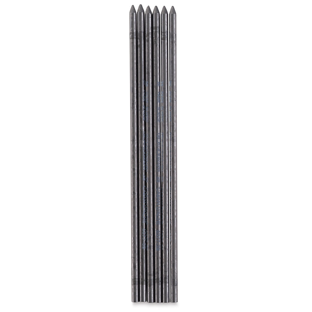 Caran d'Ache Technograph Leads - 3 mm, 3B, Pkg of 6 Leads (out of package)