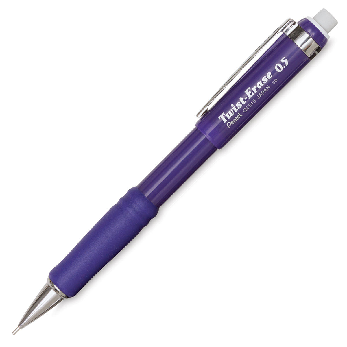 Pentel Twist-Erase Pencil - 0.5 mm, Violet Barrel