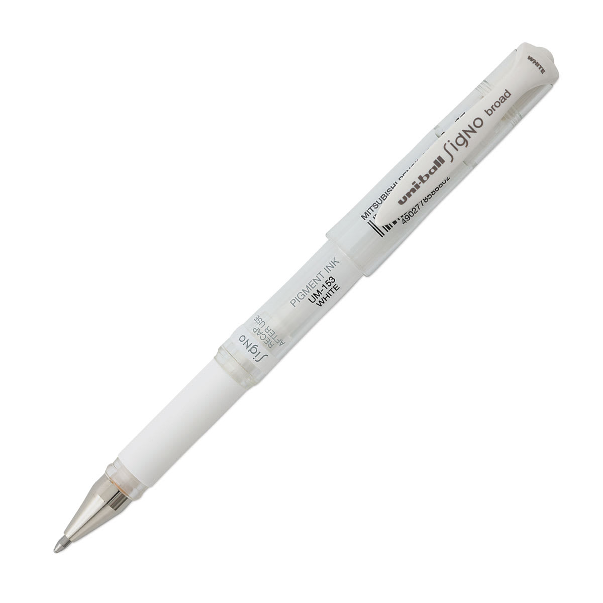 Uni-Ball Signo Impact Rollerball Gel Pen - White