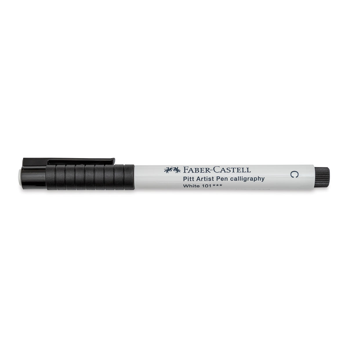 Faber-Castell Pitt Artist Pen - White, Chisel Tip