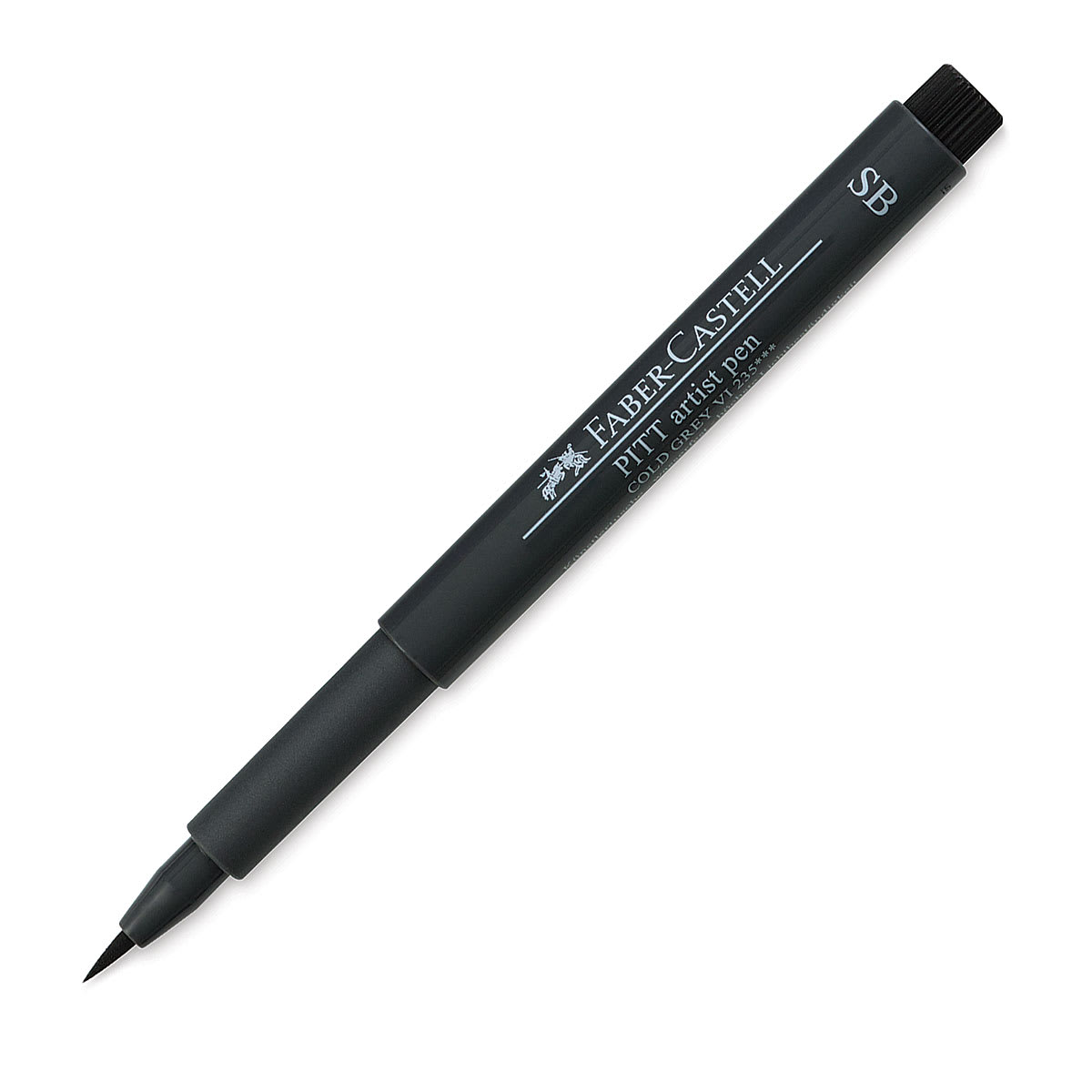 Faber-Castell Pitt Artist Pen - Cold Gray VI, Soft Brush Nib