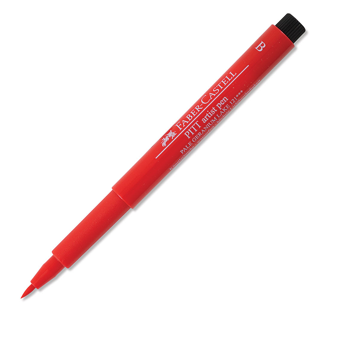 Faber-Castell Pitt Artist Pen - Pale Geranium, Brush Nib