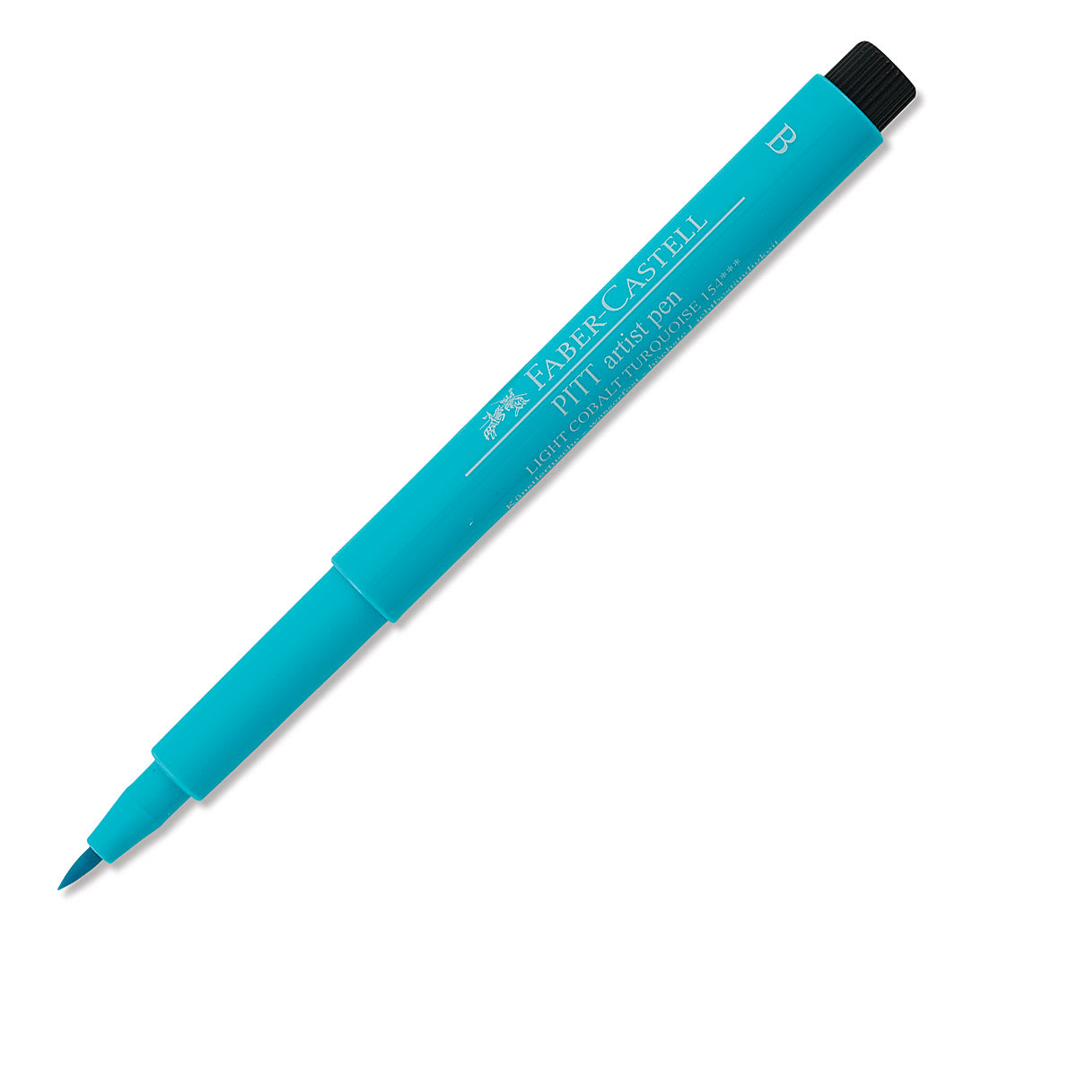Faber-Castell Pitt Artist Pen - Light Cobalt Turquoise, Brush Nib